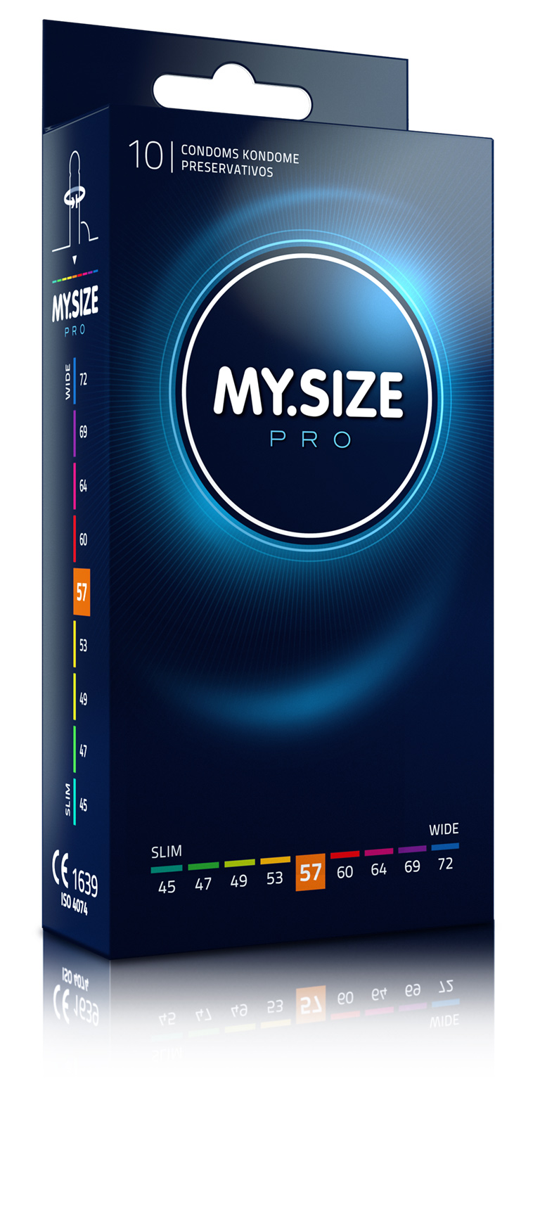 ᐈ Купить Презервативы MY SIZE PRO 57 mm размер L, увеличенные ...