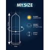 Стандартные презервативы MY.SIZE размер 53 M  (36 шт. 12 уп. по 3 шт.), ГЕРМАНИЯ, изображение 2