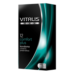Облегающие презервативы VITALIS premium comfort plus (12 шт.) ГЕРМАНИЯ