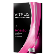 Стимулирующие презервативы VITALIS premium sensation (12 шт.), ГЕРМАНИЯ