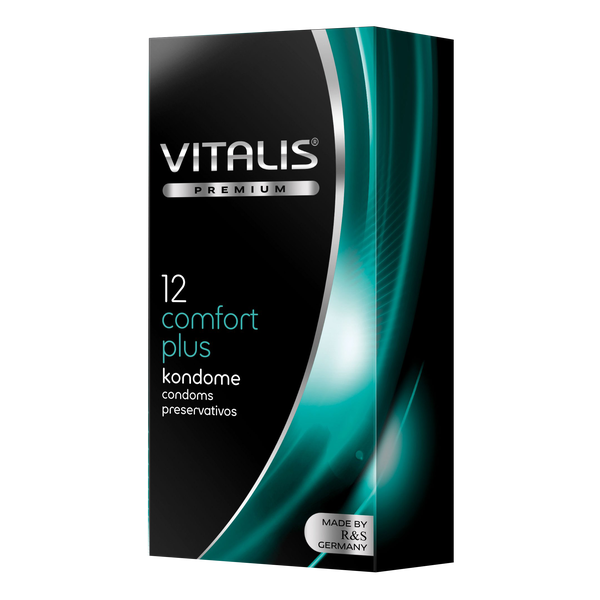 Облегающие презервативы VITALIS premium comfort plus (12 шт.) ГЕРМАНИЯ