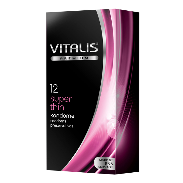 Ультратонкие презервативы VITALIS premium super thin (12 шт.) ГЕРМАНИЯ